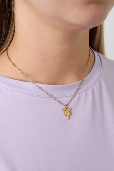 304S.steel Anhänger Halsketten Tier Casual Täglichen Einfache Serie frauen schmuck h5 Bild2
